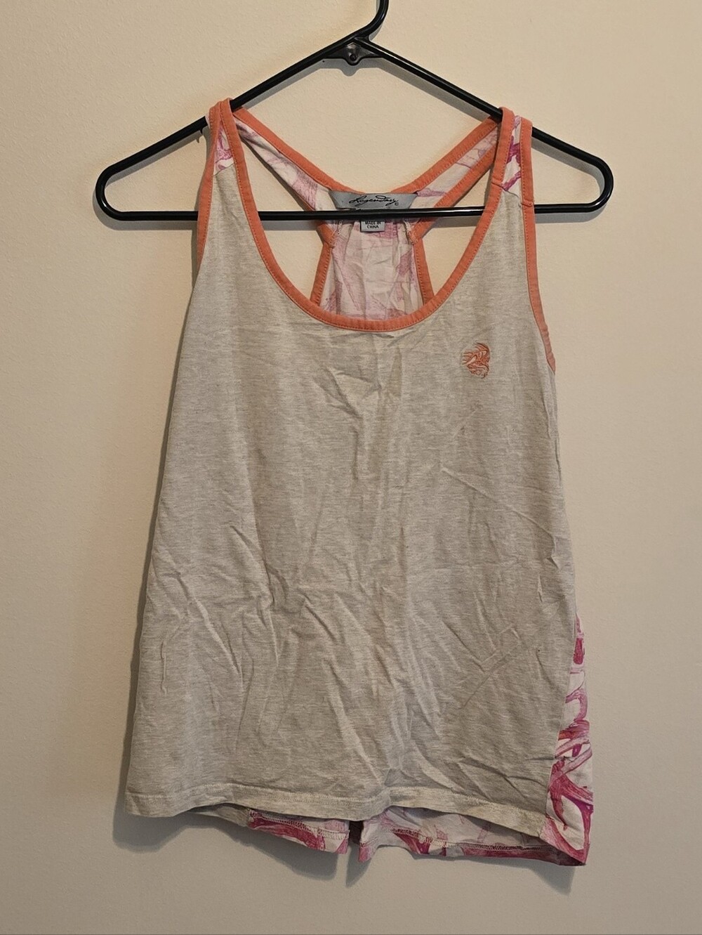 Ladies Legendary Whitetails Racerback Tank with Pink Antler Accents On Back